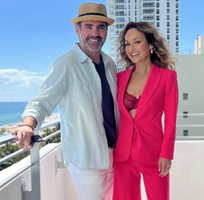 Alex De Benedetti daughter Giada De Laurentiis with her boyfriend Shane Farley